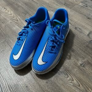 Nike Phantom GT Academy TF Blue/MetallicSilver Turf Soccer Shoes Men’s 5 NWOT